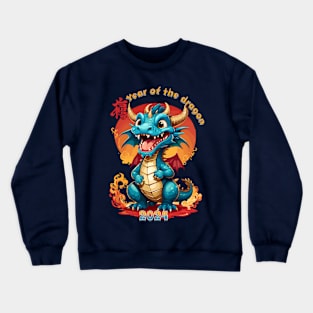 Chinese new year of the dragon 2024 Crewneck Sweatshirt